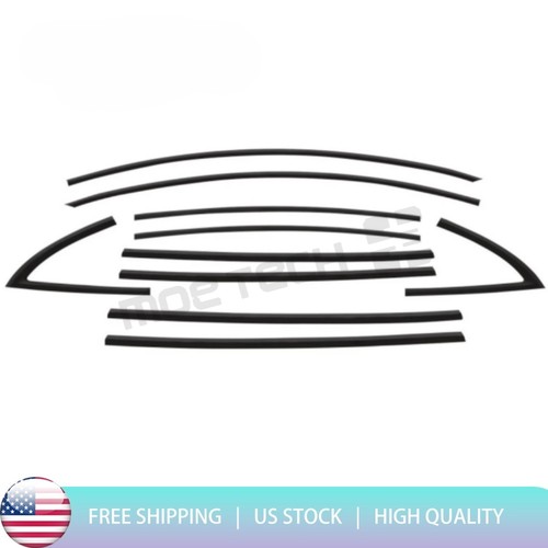 Gloss black window trim for - trim,