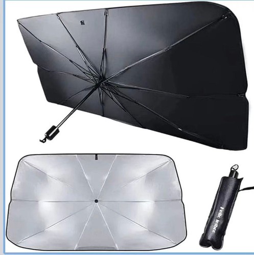 Foldable car windshield - windshield, sun